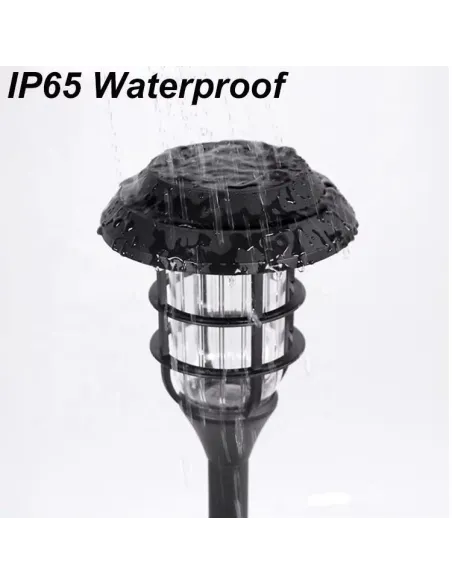 Set 6 x Lampa solara decorativa pentru gradina