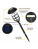 Set 6 x Lampa solara decorativa pentru gradina