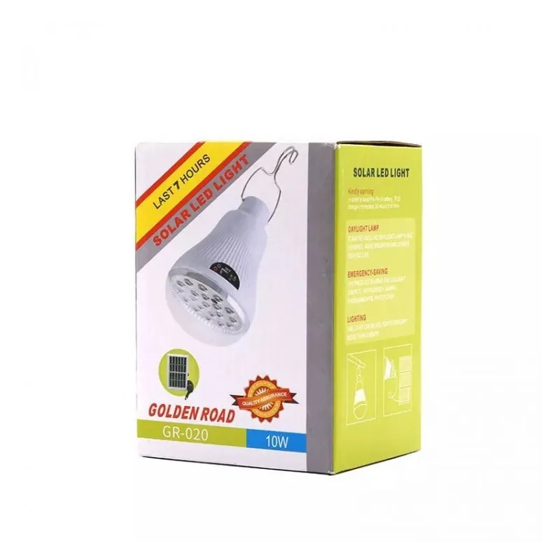 Bec solar LED cu panou