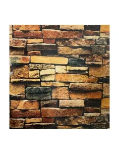 Pachet  5x Tapet spuma moale 60x60 cm, caramida Vintage 2