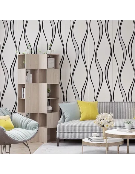 Set 5 placi tapet 4D, autoadeziv, 70x70cm, diverse culori