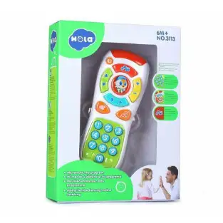 Telecomanda pentru bebe cu lumini si sunete Hola 2