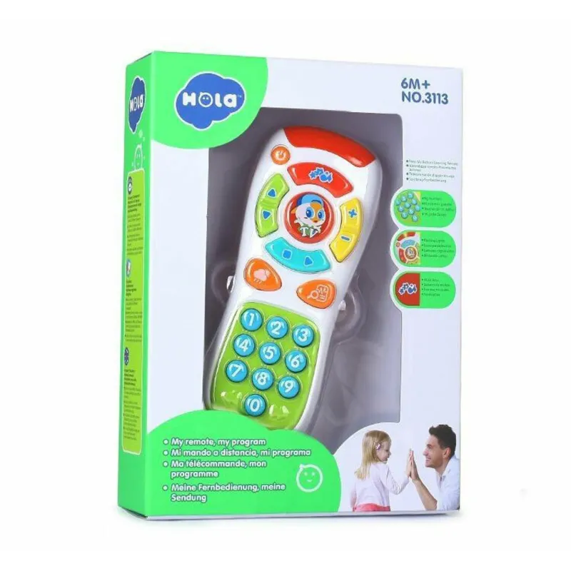 Telecomanda pentru bebe cu lumini si sunete Hola