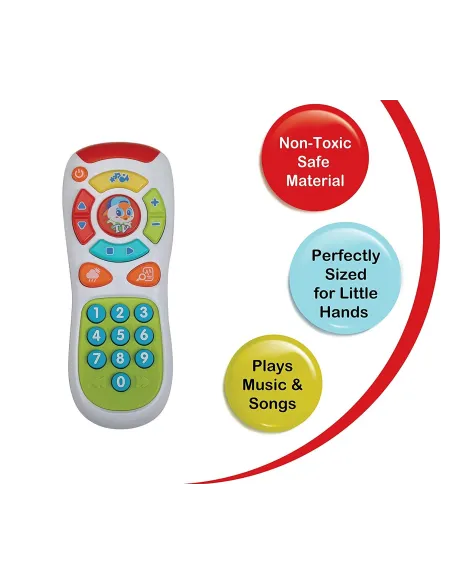 Telecomanda pentru bebe cu lumini si sunete Hola