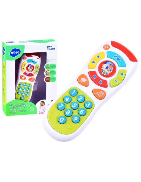 Telecomanda pentru bebe cu lumini si sunete Hola