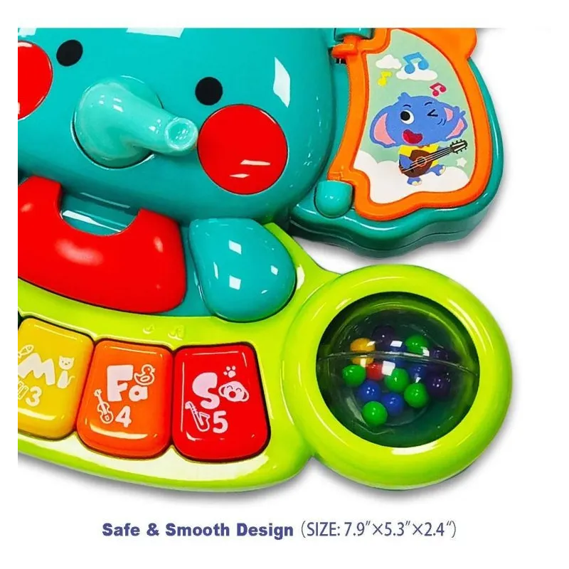 Pianina muzicala Elefant Hola