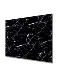 Set 10 x placi autoadezive pentru perete , tip marmura neagra 60x60 cm
