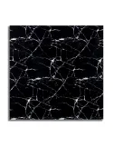 Set 10 x placi autoadezive pentru perete , tip marmura neagra 60x60 cm
