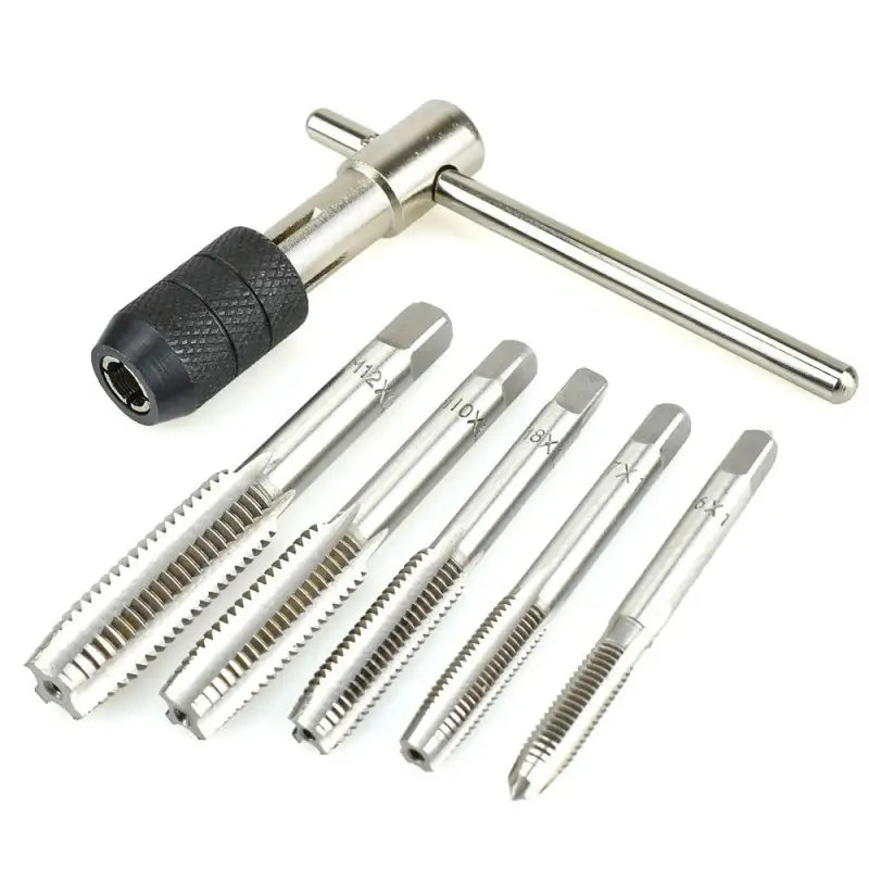 Set 6 metric șurub robinet și cheie în formă de T