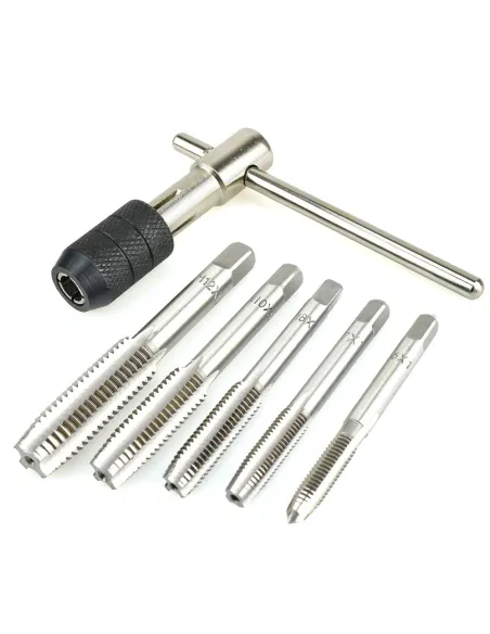 Set 6 metric șurub robinet și cheie în formă de T