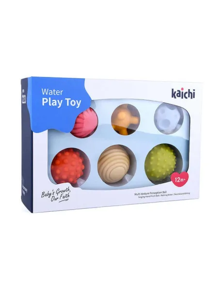 Bile tactile pentru joacă și simțuri – Set 6 bucăți Kaochi