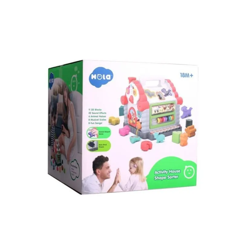 Casuta animalutelor cu sunete si lumini - Hola