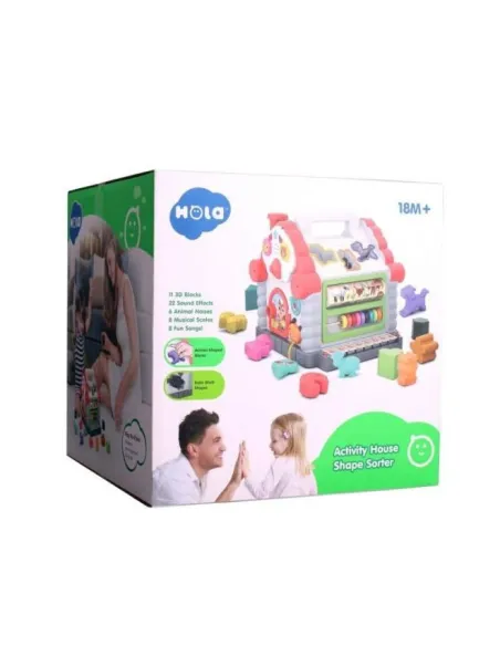 Casuta animalutelor cu sunete si lumini - Hola