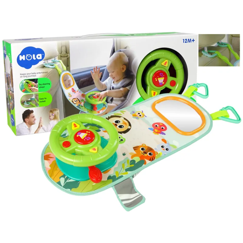 Volan cu activitati si sunete pentru bebe- Hola