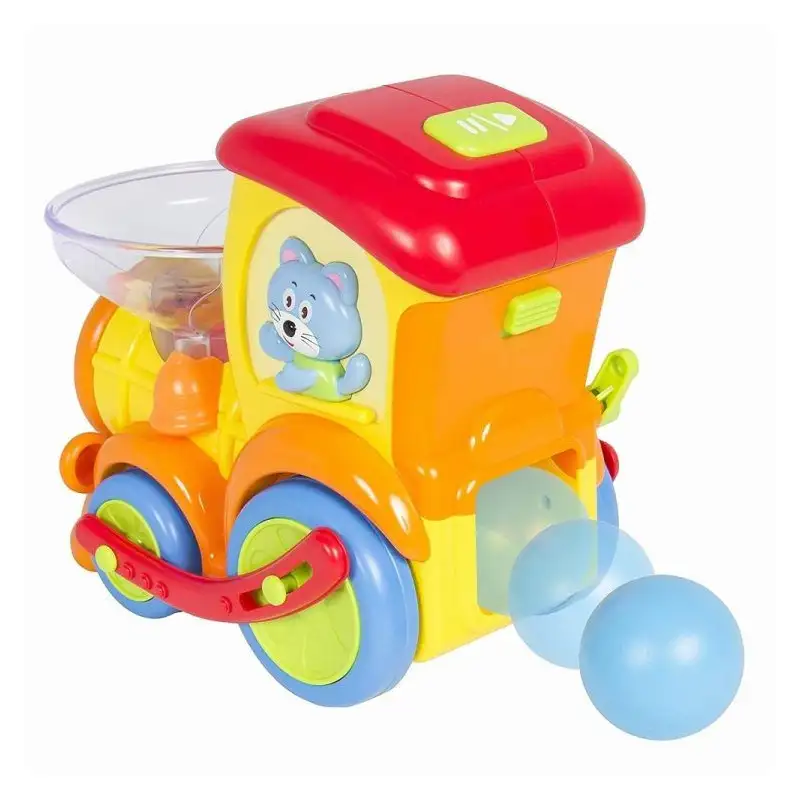 Locomotiva cu bile , sunete si lumini - Hola