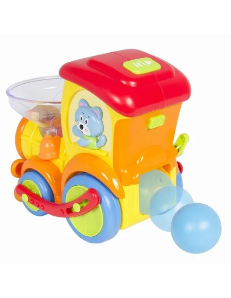 Locomotiva cu bile , sunete si lumini - Hola