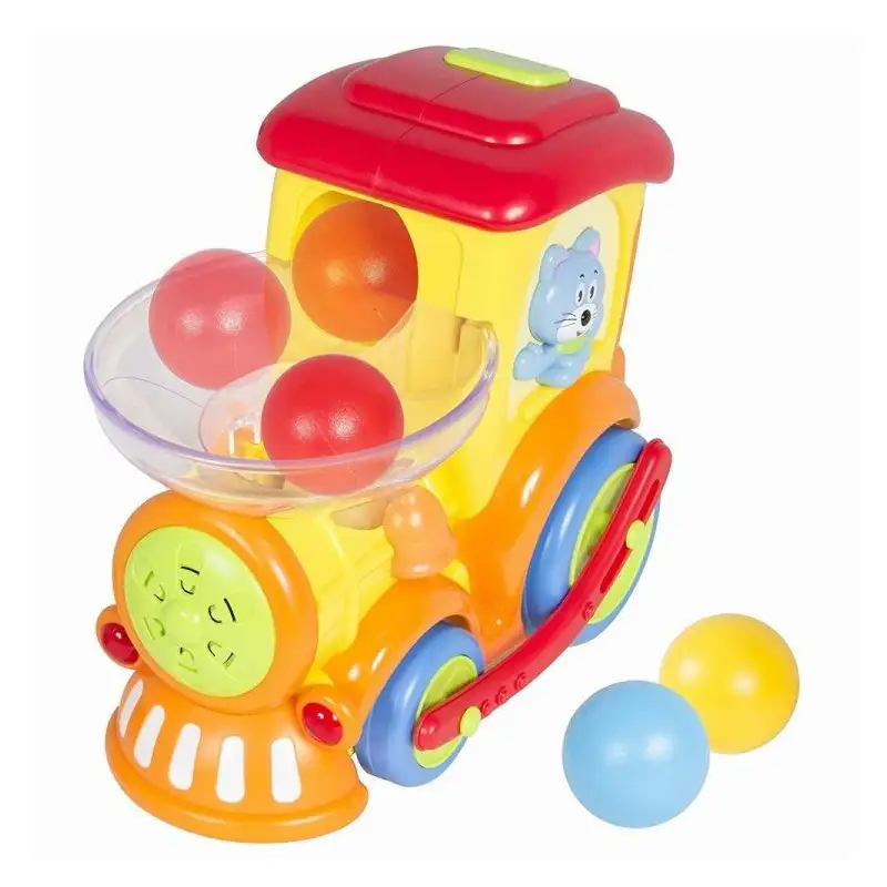 Locomotiva cu bile , sunete si lumini - Hola