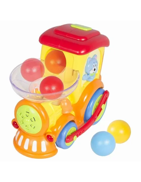 Locomotiva cu bile , sunete si lumini - Hola