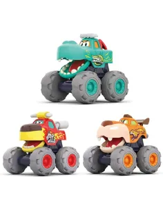 Set 3 masinute Monster Truck - Hola