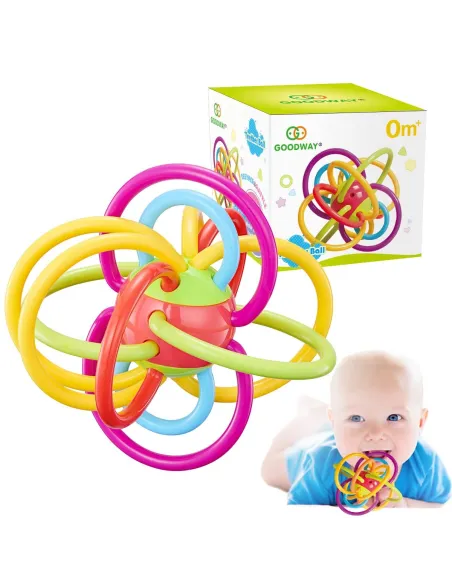 Sfera din silicon pentru dentitie bebe - Hola