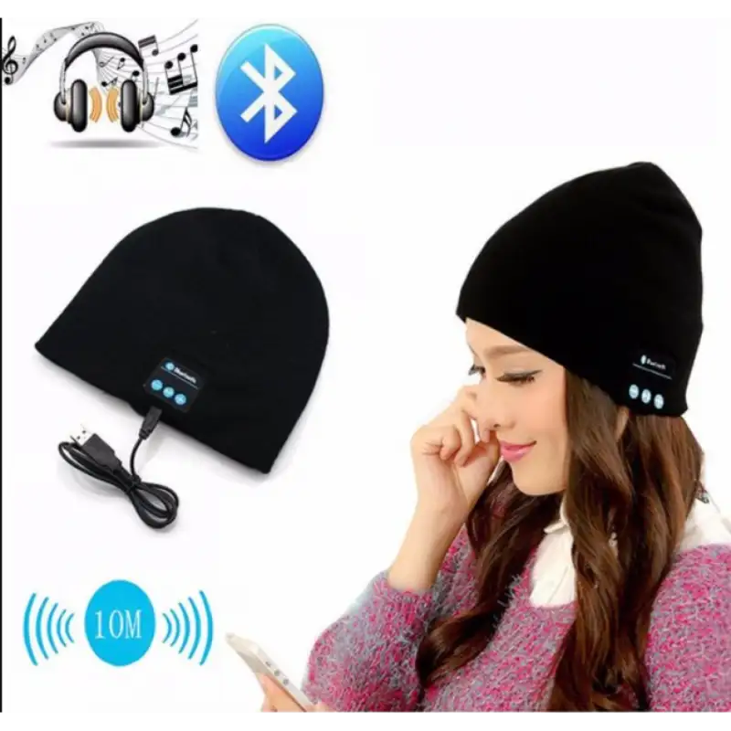 Caciula Muzicala Fes Unisex cu Functie Bluetooth