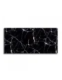 Set 10 x placi autoadezive pentru perete tip marmura, culoare negru , impermeabila 30 x 60 cm