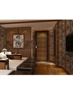 Set 5 x tapet autoadeziv 3D, spuma moale, 70 x 70 cm, 2