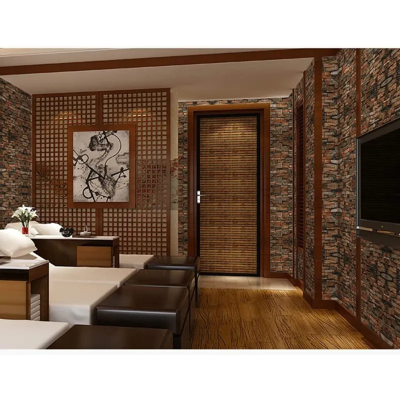 Set 5 x tapet autoadeziv 3D, spuma moale, 70 x 70 cm,