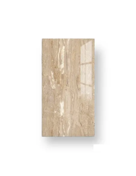 Set 10 x placi autoadezive pentru perete , tip marmura , 30 x 60 cm-crem