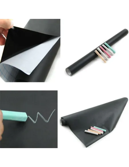 Folie autocolanta tabla de scris cu creta, 45x100cm