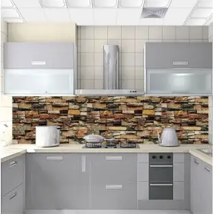 Set 10 x placi autoadezive pentru perete , tip marmura , 30 x 60 cm 2