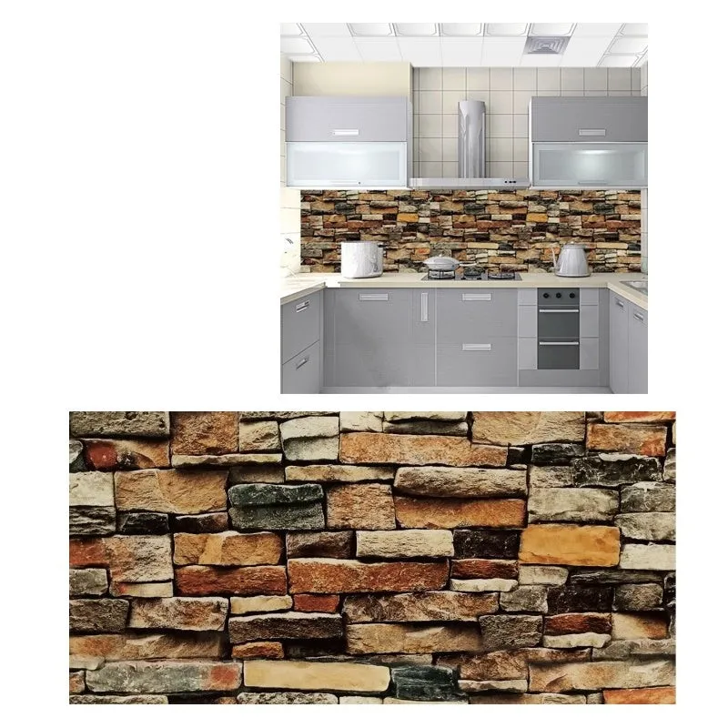 Set 10 x placi autoadezive pentru perete , tip marmura , 30 x 60 cm