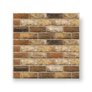 Set 5 x tapet autoadeziv spuma moale 3D, 77x70 cm- model piatra