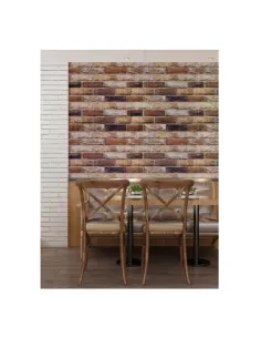 Set 5 x tapet autoadeziv spuma moale 3D, 77x70 cm- model piatra 2