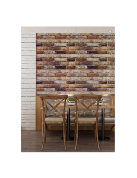 Set 5 x tapet autoadeziv spuma moale 3D, 77x70 cm- model piatra