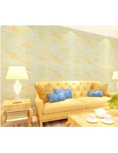 Set 5 x tapet autoadeziv spuma moale 3D, 77x70 cm 2