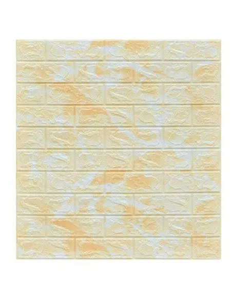 Set 5 x tapet autoadeziv spuma moale 3D, 77x70 cm