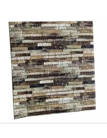 Set 5 x tapet autoadeziv spuma moale 3D, 77x70 cm