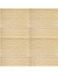Set 5 x tapet autoadeziv spuma moale 3D, 77x70 cm - galben 2