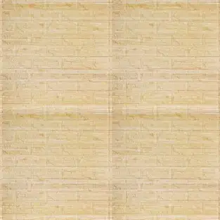 Set 5 x tapet autoadeziv spuma moale 3D, 77x70 cm - galben 2