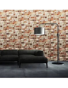 Set 5 x tapet autoadeziv spuma moale 3D, 77x70 cm , caramida rosie 2