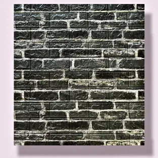 Set 5 x tapet autoadeziv spuma moale 3D, 77x70 cm gri inchis