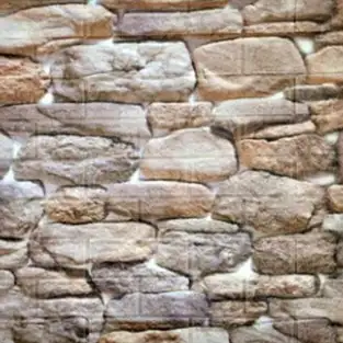 Set 5 x tapet autoadeziv spuma moale 3D, 77x70 cm caramida