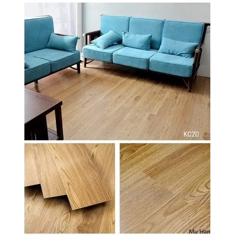 Set placi de pardoseala autoadezive, PVC, 2 mm