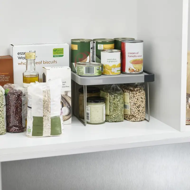 Raft extensibil cu picioare pliabile