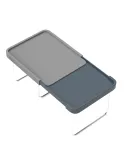 Raft extensibil cu picioare pliabile