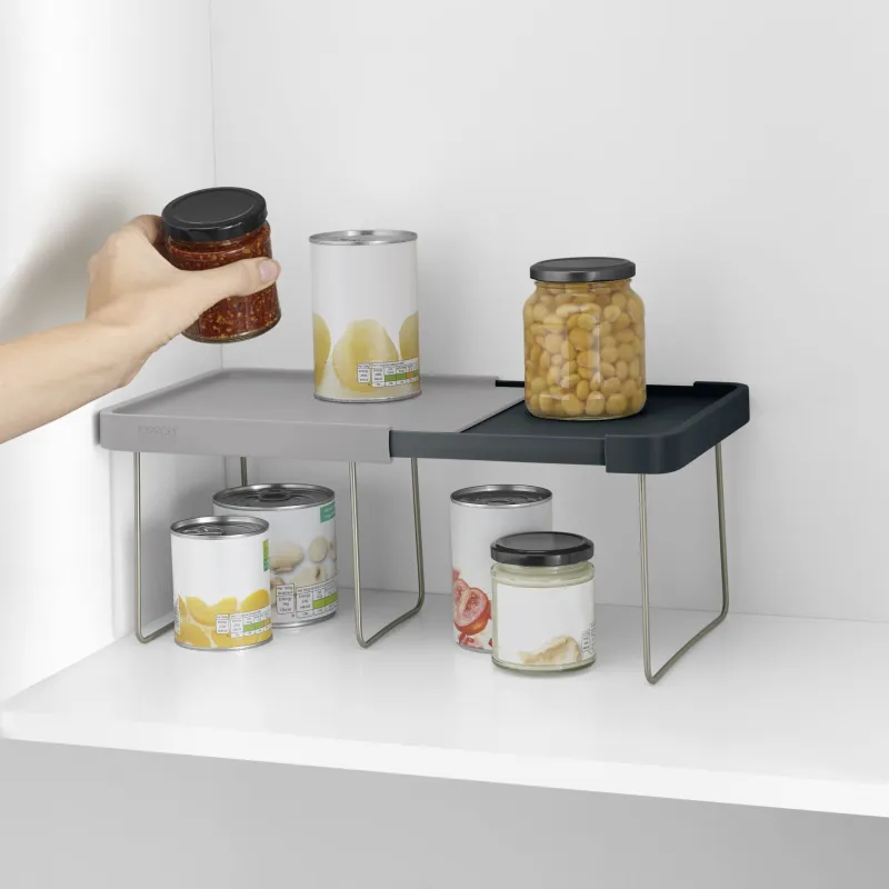 Raft extensibil cu picioare pliabile