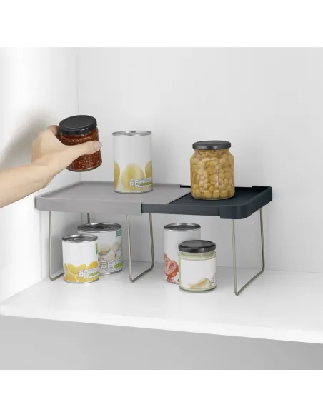 Raft extensibil cu picioare pliabile