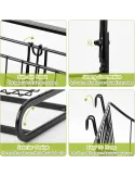 Organizator baie/bucatarie cu 2 cosuri incluse