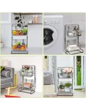 Organizator baie/bucatarie cu 2 cosuri incluse